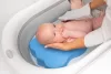 Babatartó szivacs babakádba újszülöttnek kék - 2 db szivaccsal - maxi