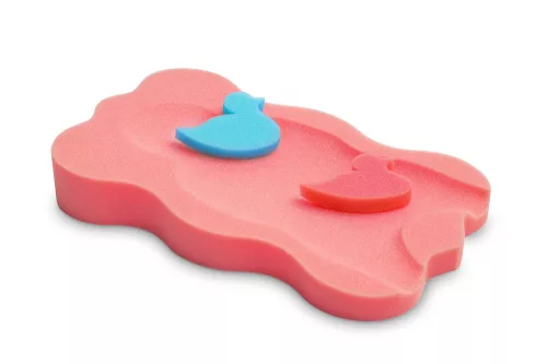 Babatartó szivacs babakádba újszülöttnek pink - 2 db szivaccsal - maxi