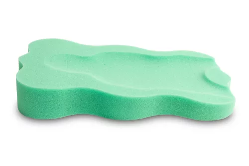 Babatartó szivacs babakádba újszülöttnek zöld - 2 db szivaccsal - maxi