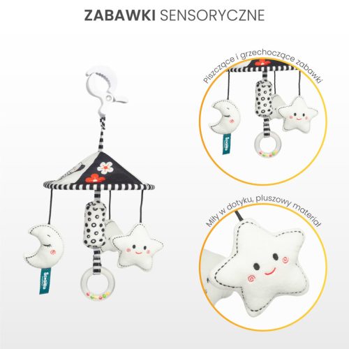 SEN black&white csipeszes játék - Égbolt