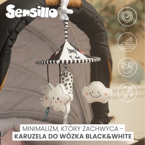 SEN black&white csipeszes játék - Égbolt