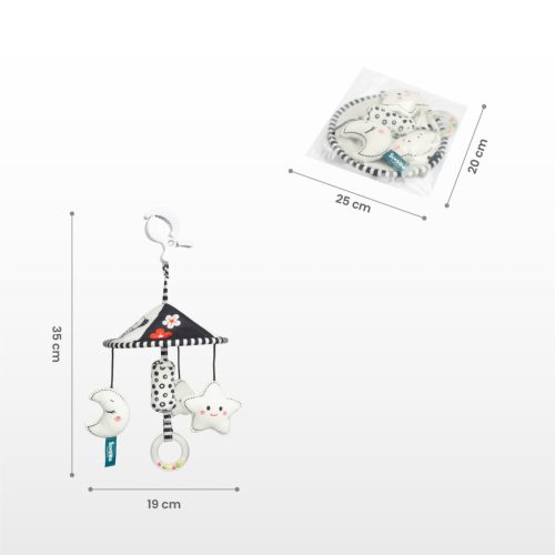 SEN black&white csipeszes játék - Égbolt