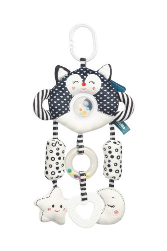 SEN black&white babakocsi játék - Cica