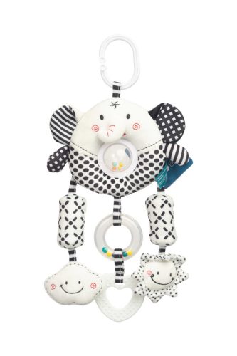 SEN black&white babakocsi játék - Elefánt