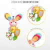 SEN színes babakocsi csörgő játék - Nyuszi Colorful
