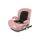 Caretero háttámás ülésmagasító IRBIS I-SIZE PINK (125-150cm)