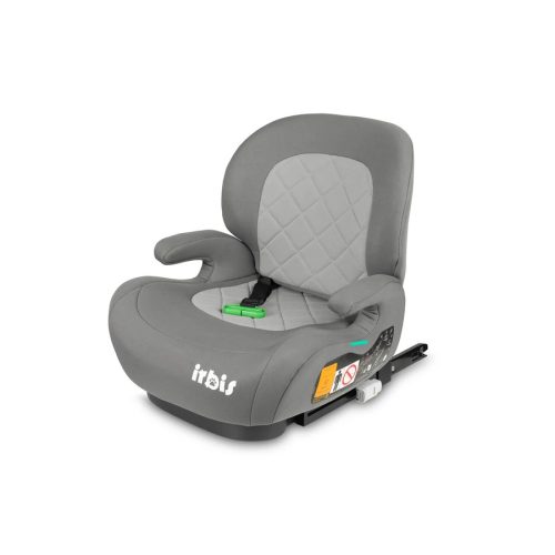 Caretero háttámás ülésmagasító IRBIS I-SIZE GRAPHITE (125-150cm)