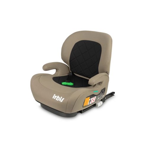 Caretero háttámás ülésmagasító IRBIS I-SIZE BEIGE (125-150cm)
