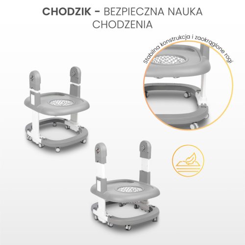 Caretero SITRON 3in1 etetőszék - szürke