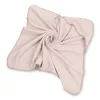 Baba kapucnis fürdőlepedő 100x100 cm - dusty pink