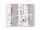 Sensillo textilpelenka 70×80 cm 5 db – Cosmos Grey
