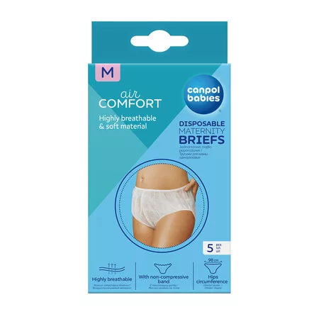 Canpol babies eldobható szülés utáni bugyi M 5 db - 9/599