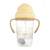 Canpol szívószálas tanulópohár súlyozott szívószállal 270 ml - Mountains Sárga - 56/620