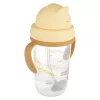 Canpol szívószálas tanulópohár súlyozott szívószállal 270 ml - Mountains Sárga - 56/620
