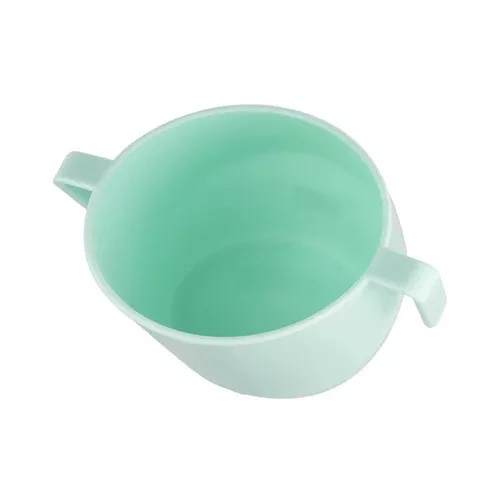 Canpol ivást tanító ferde pohár fülekkel - menta - 74/060