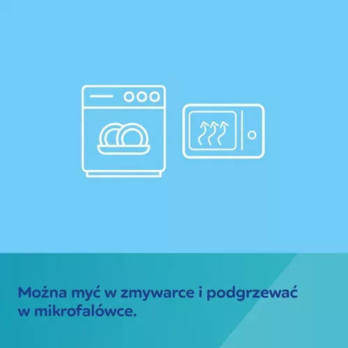 Canpol ivást tanító ferde pohár fülekkel - menta - 74/060