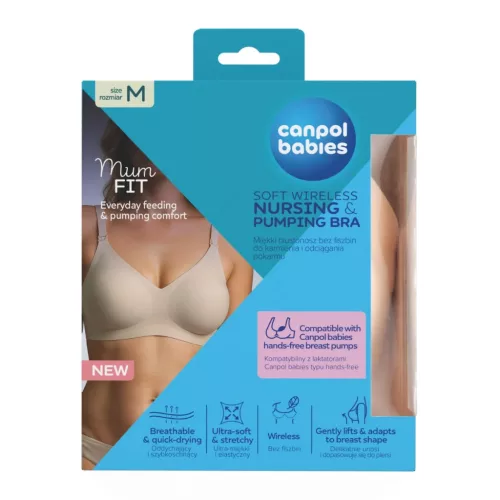 Canpol MumFIT szoptatós és mellszívó tartós melltartó M - 78/014