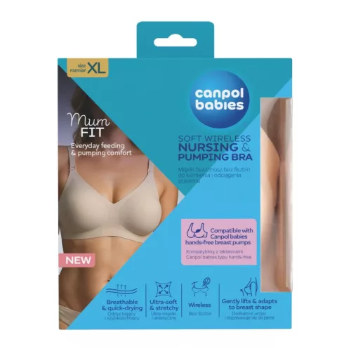 Canpol MumFIT szoptatós és mellszívó tartós melltartó XL - 78/016