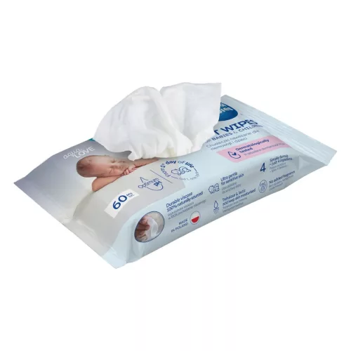 Canpol babies nedves törlőkendő 99% víztartalommal 60 db - 14/200