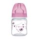 Canpol széles anti-colic cumisüveg 120 ml PP EasyStart pink