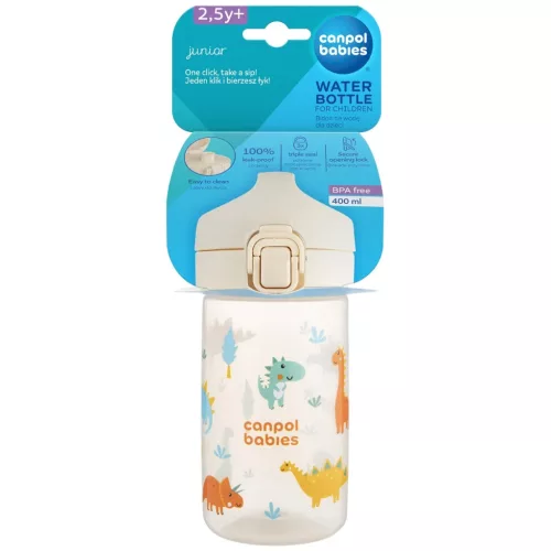 Canpol babies Junior kulacs gyerekeknek 400 ml - Bézs 56/624
