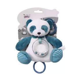 AXIOM Panda zenélő plüss - kék 18 cm