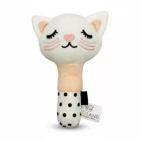 Bocioland sípoló baba játék cica 16 cm