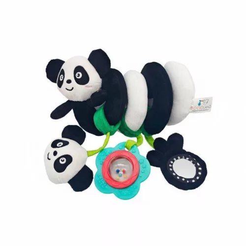 Bocioland babakocsi spirál játék panda fekete-fehér