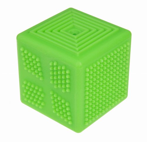 Tullo puha fejlesztő kocka 8,5 cm - zöld