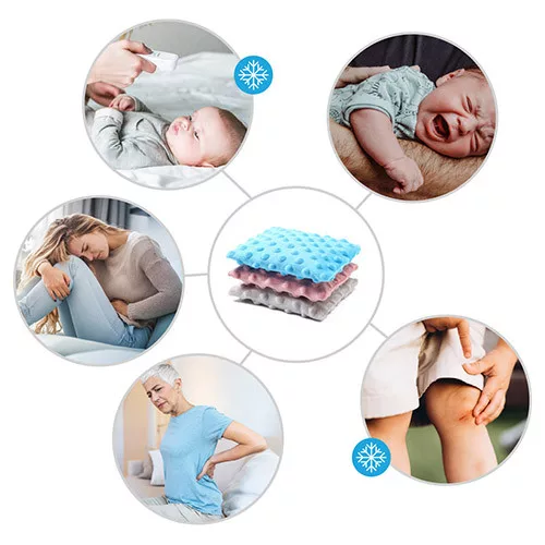 BabyOno thermo párna - cseresznyemaggal és levendulával - rózsaszín - 796/01