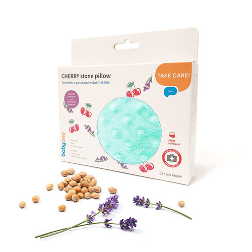 BabyOno thermo párna cseresznyemaggal és levendulával - 796/04 - menta