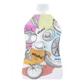 Akuku újrahasználható ételtároló tasak 5x150 ml