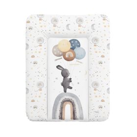 Puha Softy 50x70 cm pelenkázó lap - Nyuszi lufival