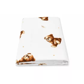   Textil babatakaró és fürdőlepedő 120x120 cm - Ábrándozó maci