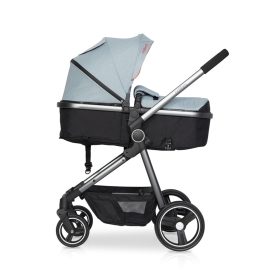   Colibro ONEMAX átalakítható multifunkciós babakocsi Ajándék babahordozóval - Sky