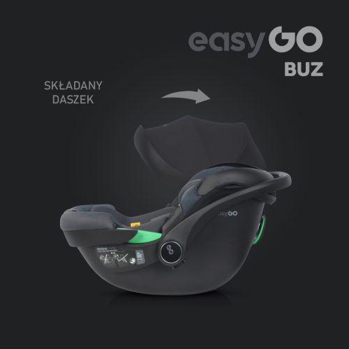 EASYGO BUZ I-Size autósülés 40-87 cm - Granito