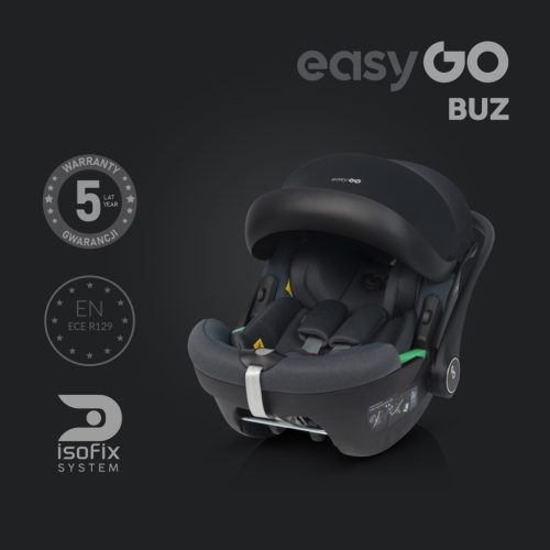 EASYGO BUZ I-Size autósülés 40-87 cm - Granito