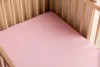 Prémium pamut gumis lepedő 120x60 cm - Deluxe pink