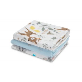   Sen vízhatlan, mintás pelenkázó alátét 50x60 cm 3 db-os - fiús