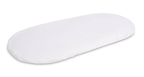 Pamut 75x35 cm gumis matracvédő lepedő - fehér