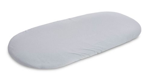 Pamut 75x35 cm gumis matracvédő lepedő - szürke
