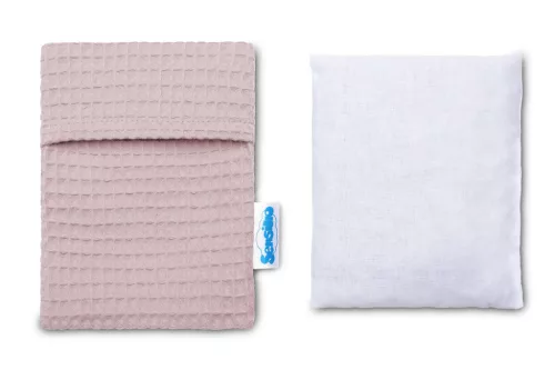 Sen termofor cseresznyemag párna babáknak és szoptató anyukáknak - pink