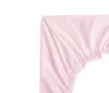 SEN prémium bambusz gumis lepedő babaöbölbe - 40x90 cm - pink