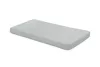Bambusz gumis baba lepedő - 60x120 cm - szürke