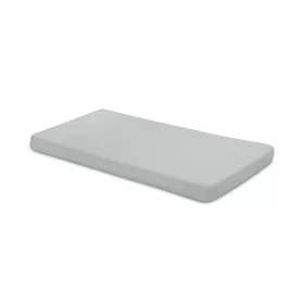 Bambusz gumis baba lepedő - 60x120 cm - szürke