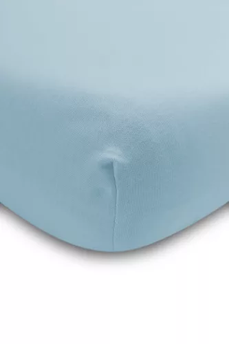 Bambusz gumis baba lepedő - 60x120 cm - kék
