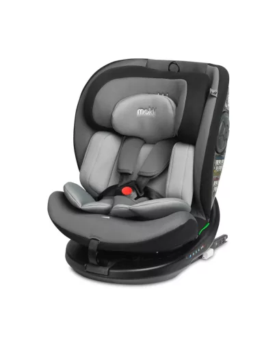Caretero MOKKI I-SIZE biztonsági gyermekülés 40-150 cm között - grey