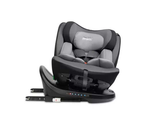 Caretero MOKKI I-SIZE biztonsági gyermekülés 40-150 cm között - grey