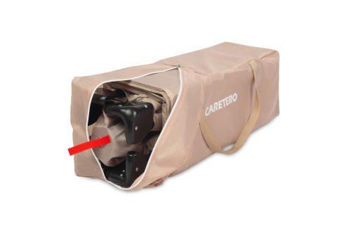 Caretero ESTI szintezhető utazóágy - beige
