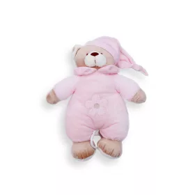 Baby Bruin plüss zenélő maci - rózsaszín 30 cm